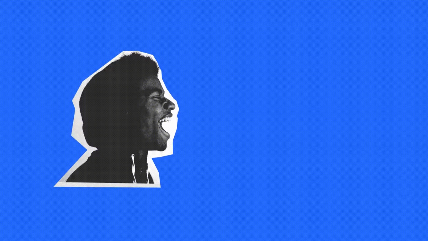 A charity rebrand that shouts